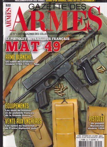 Gazette des armes 522 - gazette, pm