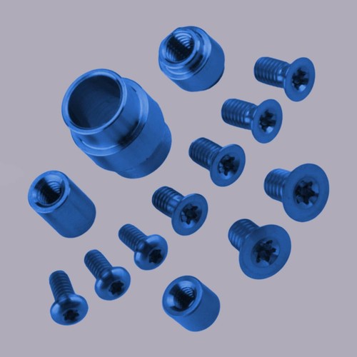 Titanium screw set - set, dress