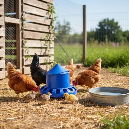 Mangeoire poules - mangeoire,