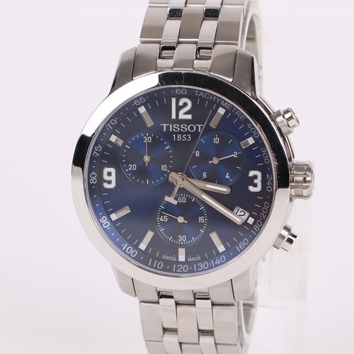 Tissot prc200 blue dial chrono - prc200,