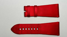 Cartier DIVAN 29x22mm Red Satin Strap Authentic OEM
