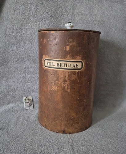 Ancien pot carton - en,