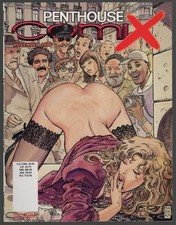 PENTHOUSE COMIX VOLUME 2 #17 1996 MILO MANARA COVER CLASSIC