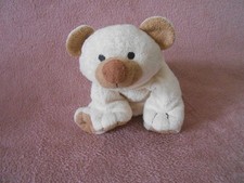 Doudou peluche ours écru