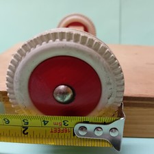 4 roues caoutchouc blanc et