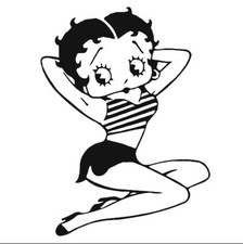 Stickers autocollant betty