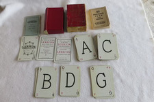 Ancien jeu de cartes LEXICON