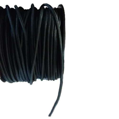 Corde élastique noire 25 - mm,
