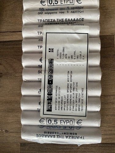 Rouleaux 50 pièces - 10,