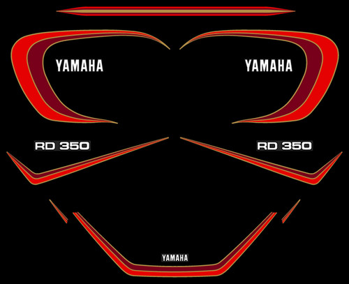 Yamaha 350 4l0 kit - rd,