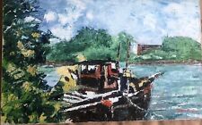 Péniche À  Asnières