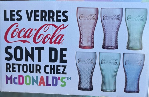Verres coca cola coffret - 6,