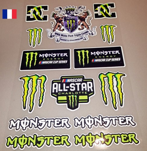 Autocollant monster energy - ,