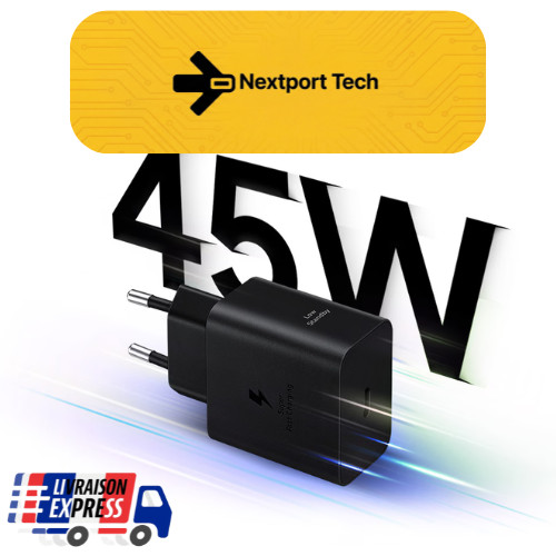 Chargeur original samsung 45w - chargeur,