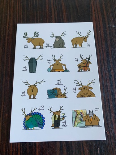 Carte postale bon baisers - carte,
