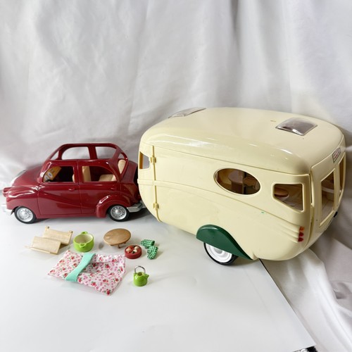 Sylvanian families caravan - sylvanian, and