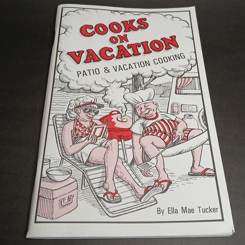 Vtg cookbook cooks on - cookbook:,