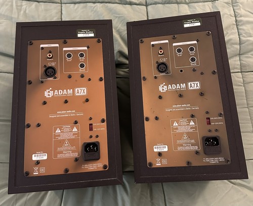 Adam audio a7x monitors - audio,