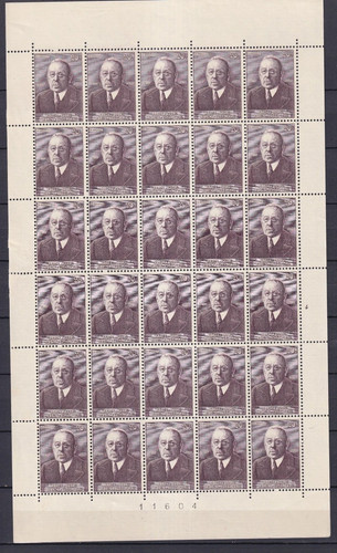 Belgique 1956 cob 997 feuille - belgique,