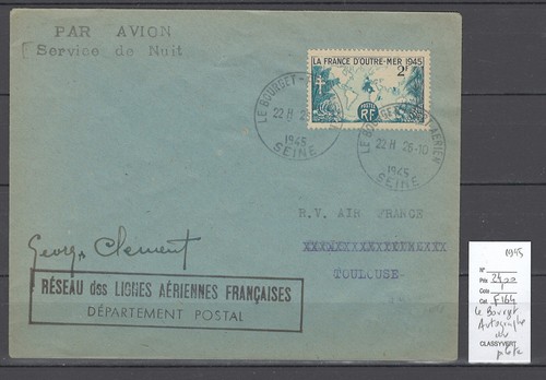 France lettre bourget - france,