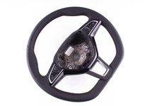 Steering Wheel Cover With Leather For Skoda Superb 3 2015-2018 Tuning