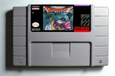 Dragon Quest III 3 SNES Game Cartridge USA (note: buyer DOES NOT pay fees)