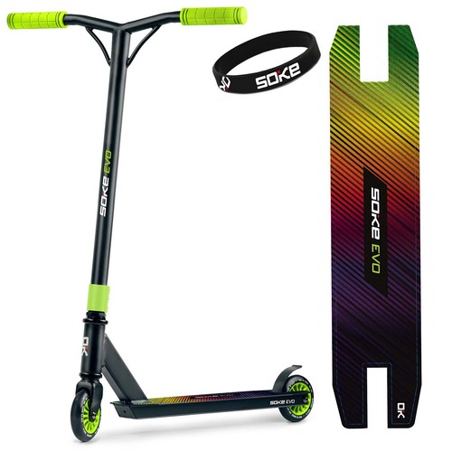 Trottinette freestyle verte