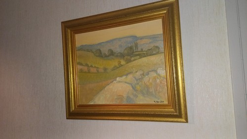 Tableau ancien huile - tableau,