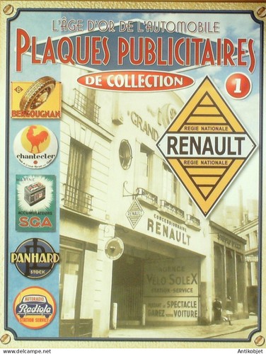 Plaques publicitaires - , de