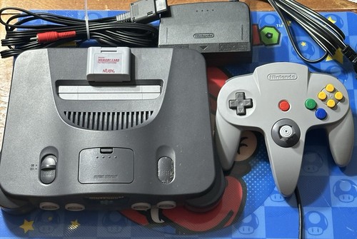 Nintendo black console n64 - 64,