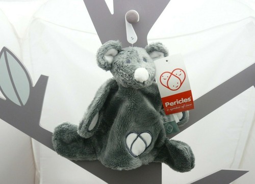 Périclès doudou souris gris