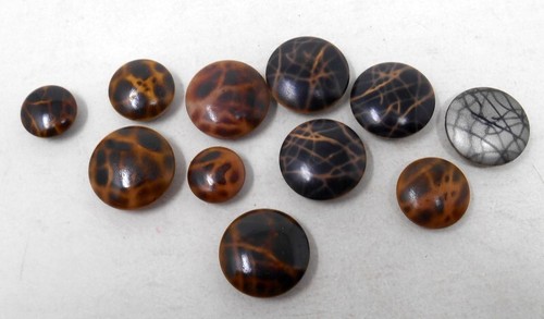 Lot boutons anciens bois - anciens,