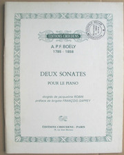 Partition " DEUX SONATES pour