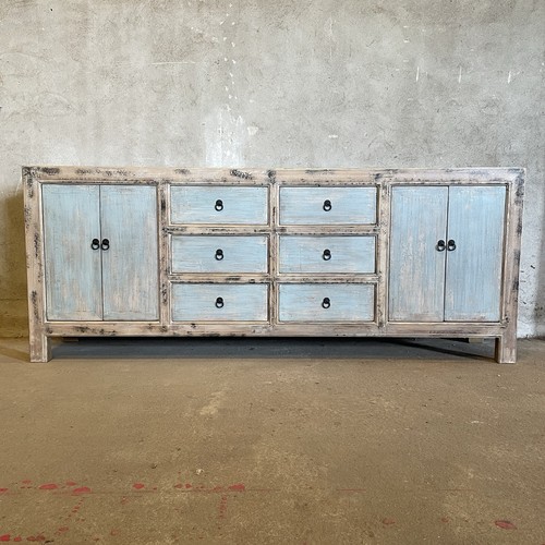 Enfilade buffet meuble - meuble, patiné