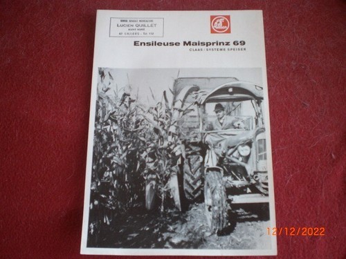 Ancienne brochure - ancienne,