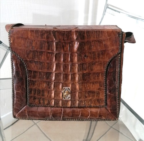 Sac main crocodile années - à,