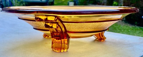 Coupe fruit art deco - art, verre