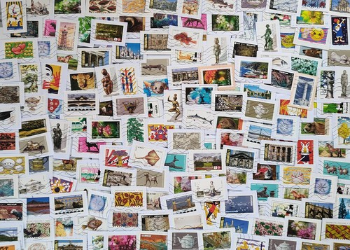Vrac 300 timbres obliteres - vrac,
