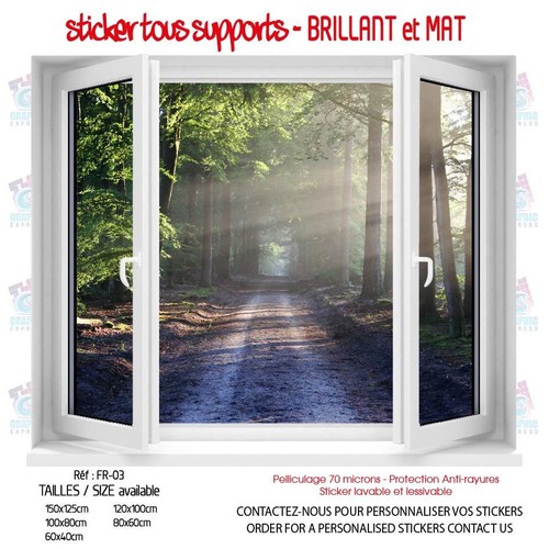 Sticker trompe oeil - sticker, l'oeil