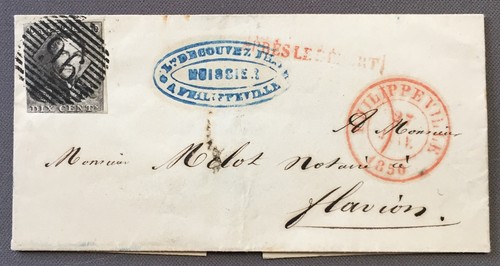 Lettre belgique avec - belgique,