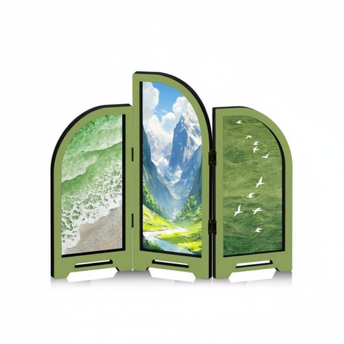 Mini paravent chinois - paravent, en