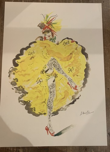 Affiche alice huertas danseuse - affiche, huertas.danseuse