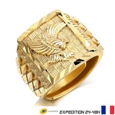 Bague chevaliere motif Aigle