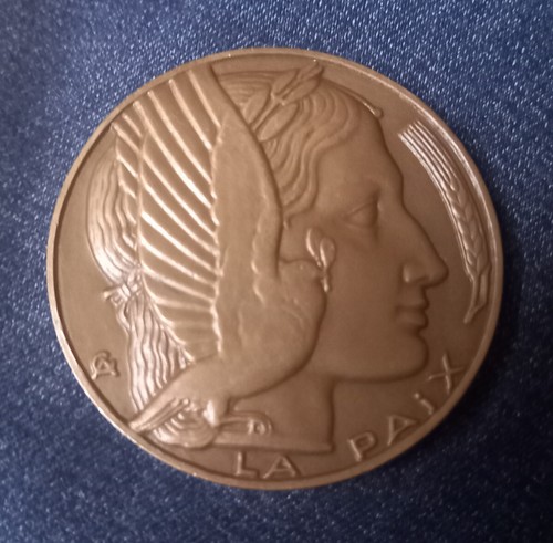 Rare médaille bronze - i-,