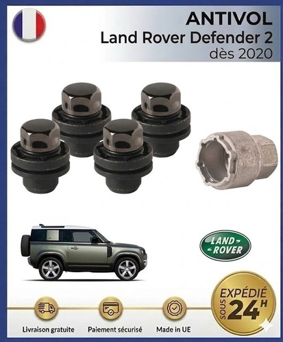 Antivols roues noir land - antivols,