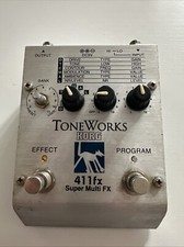 Korg ToneWorks 411fx Super Multi FX Pedale Effet Guitare Fonctionne