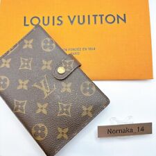 【Auth】Louis Vuitton Monogram Agenda PM R20005 Day Planner Cover NoBox E KO1238