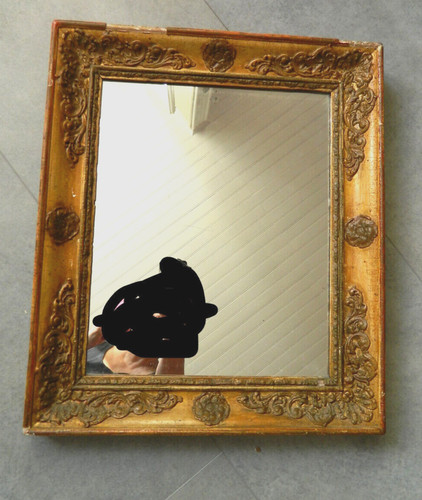 Miroir mercure cadre - mercure, ancien
