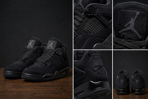 Jordan retro black cat - black,