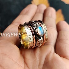 Bague toupie en argent